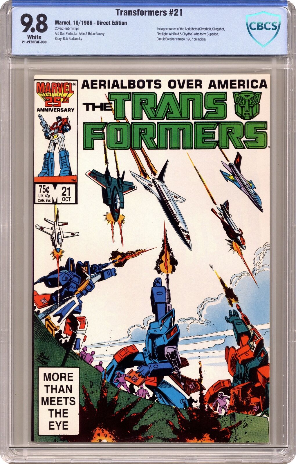 Transformers #21 CBCS 9.8 1986 21-2EE6E3F-030