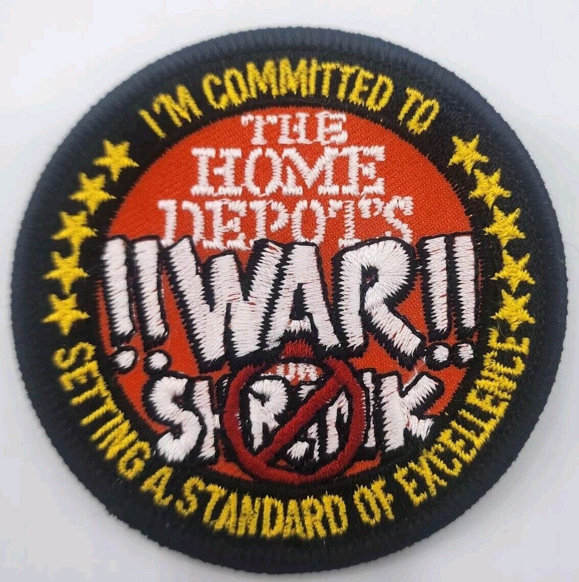 The Home Depot War Committed to Excellence Rare Collectible Millitery Patch