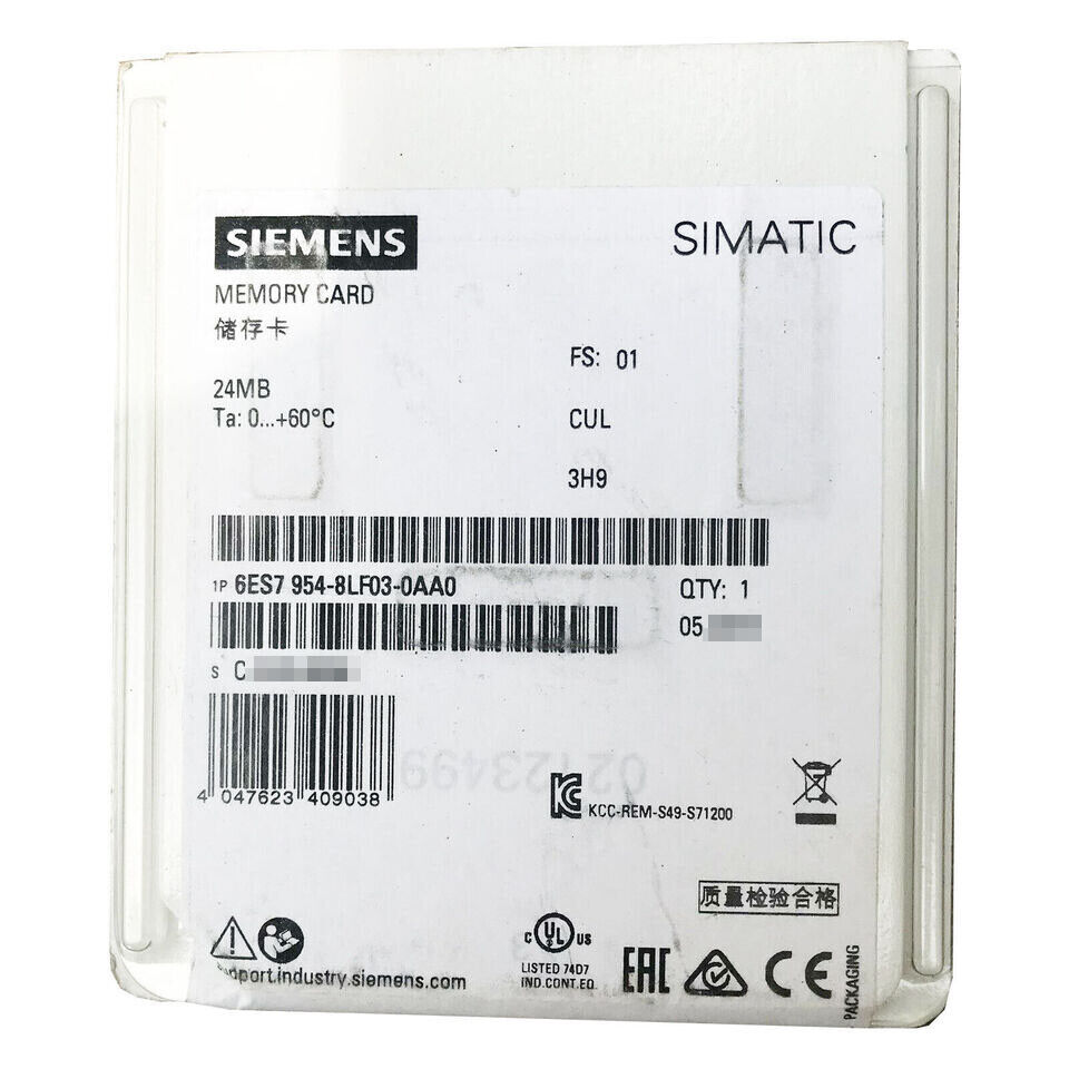 1PC Unopened NEW Siemens MEMORY CARD 6ES7954-8LF03-0AA0 6ES7 954-8LF03-0AA0