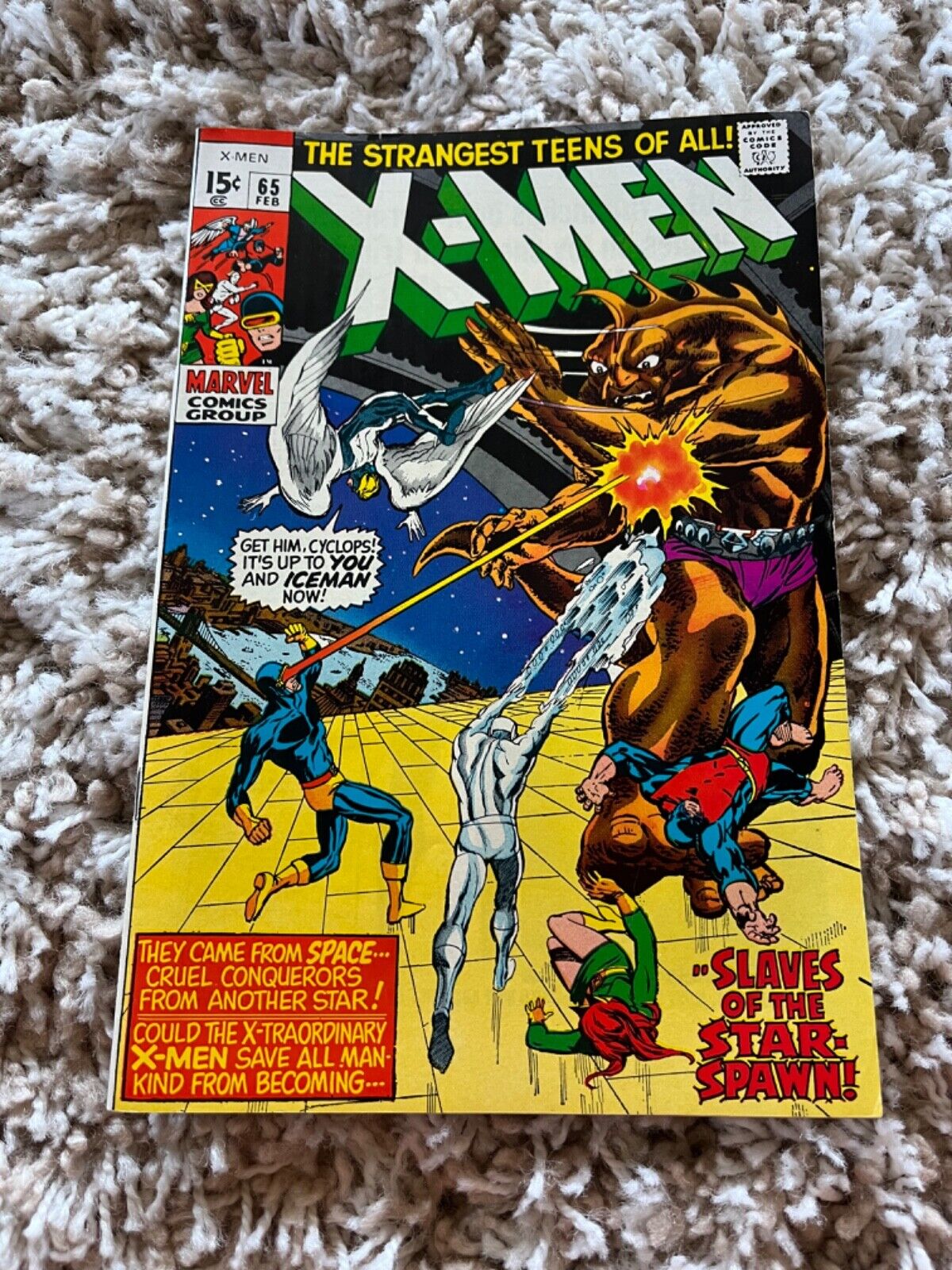 X-Men #65 VF 8.0 Marvel Comics 1969