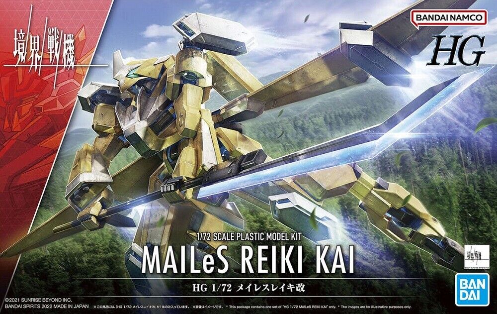 Bandai Spirits Kyoukai Senki AMAIM Reiki Kai HG 1/72 Model Kit USA Seller