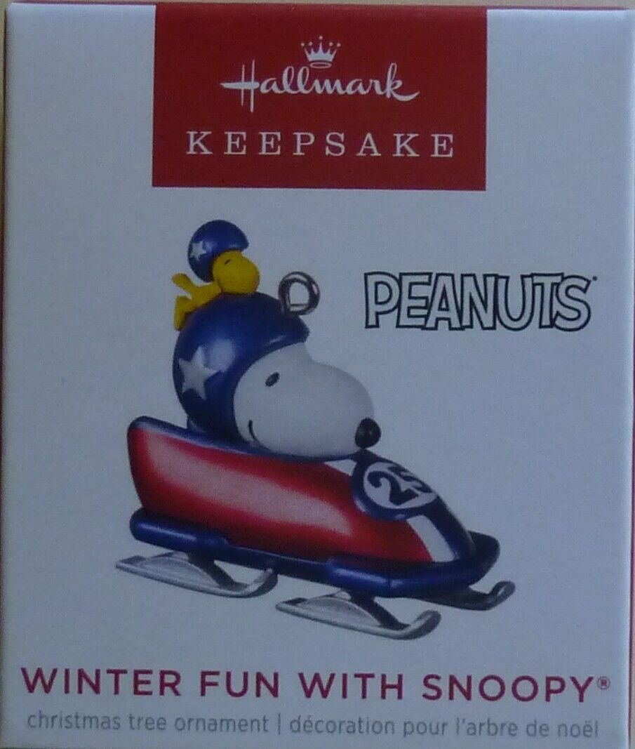 Hallmark 2022 Winter Fun with Snoopy ~ 25th in Series