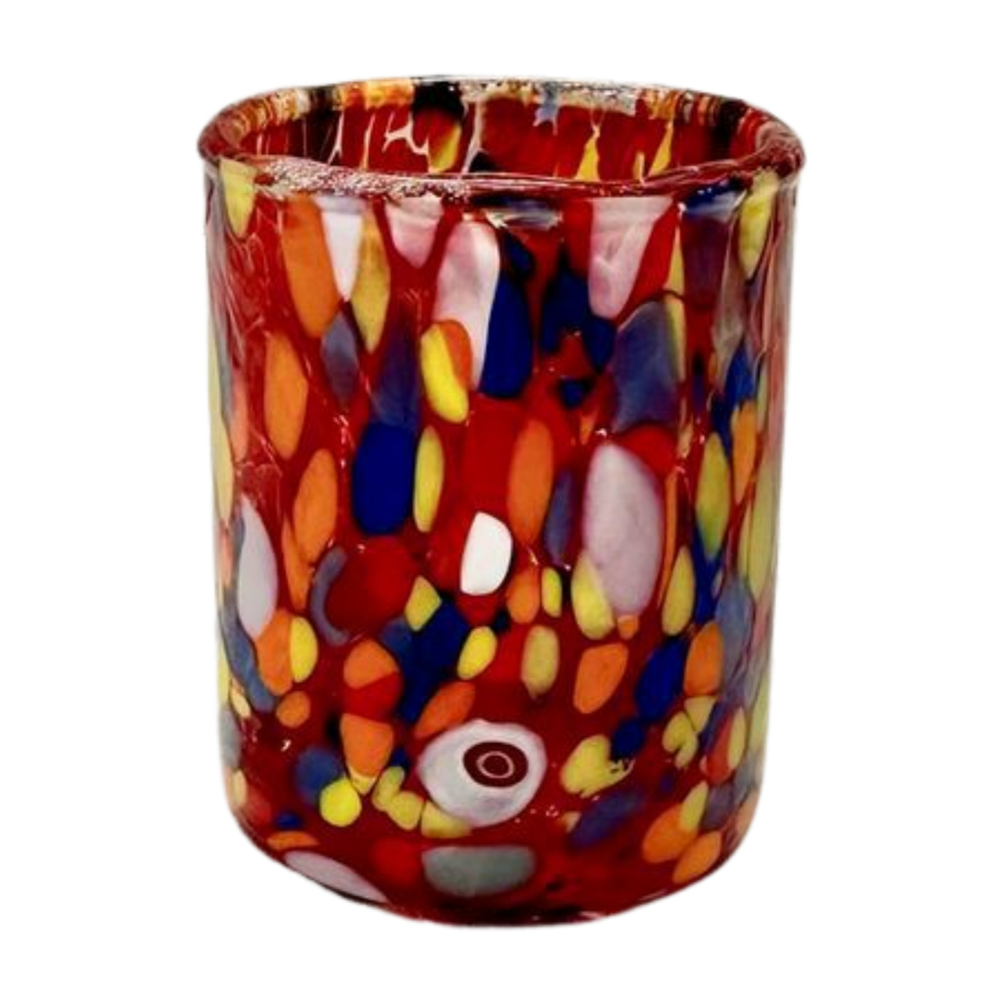 Handmade Murano Glass Shot Glass, Multiple Available, From Venice, Italy - RED