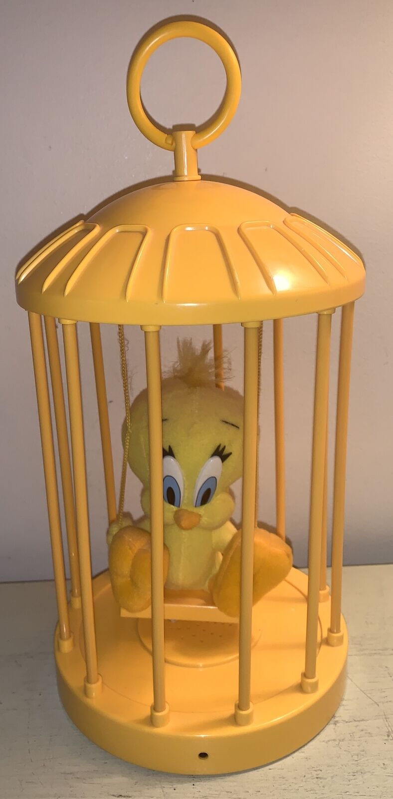 Looney Tunes Talking Tweety Bird In His Cage 1998 Motion Activated Works