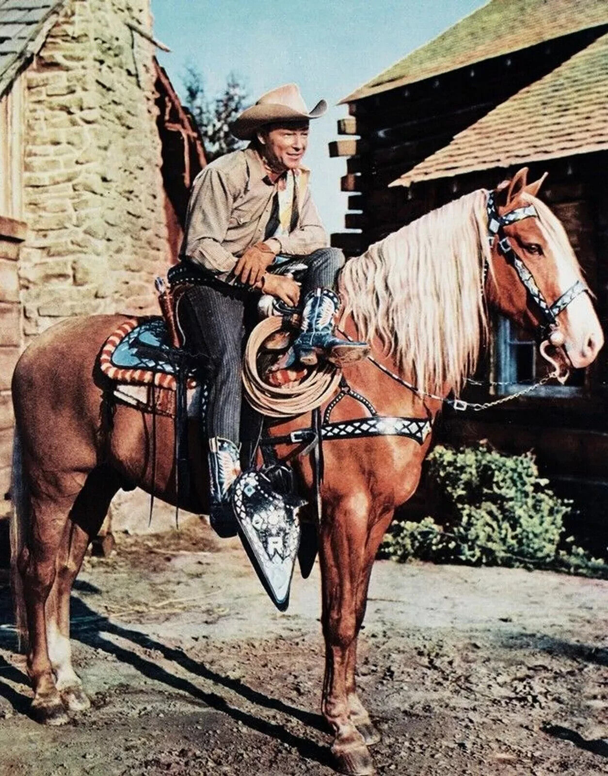America's Cowboy ROY ROGERS & His Horse TRIGGER Classic Poster Photo 13x19