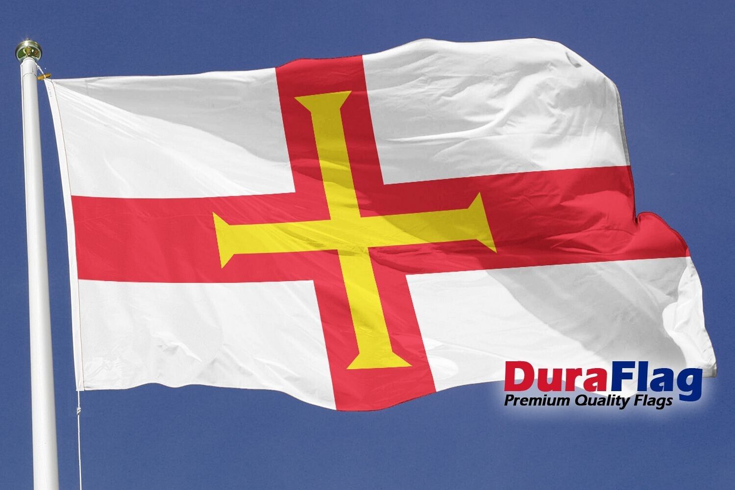 Guernsey Duraflag Premium Quality (20x12inch) Flag