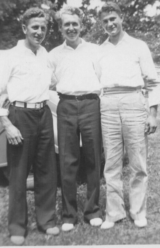 5P Photograph 3x4 Group Portrait Handsome Men 1930's Attractive Smiling