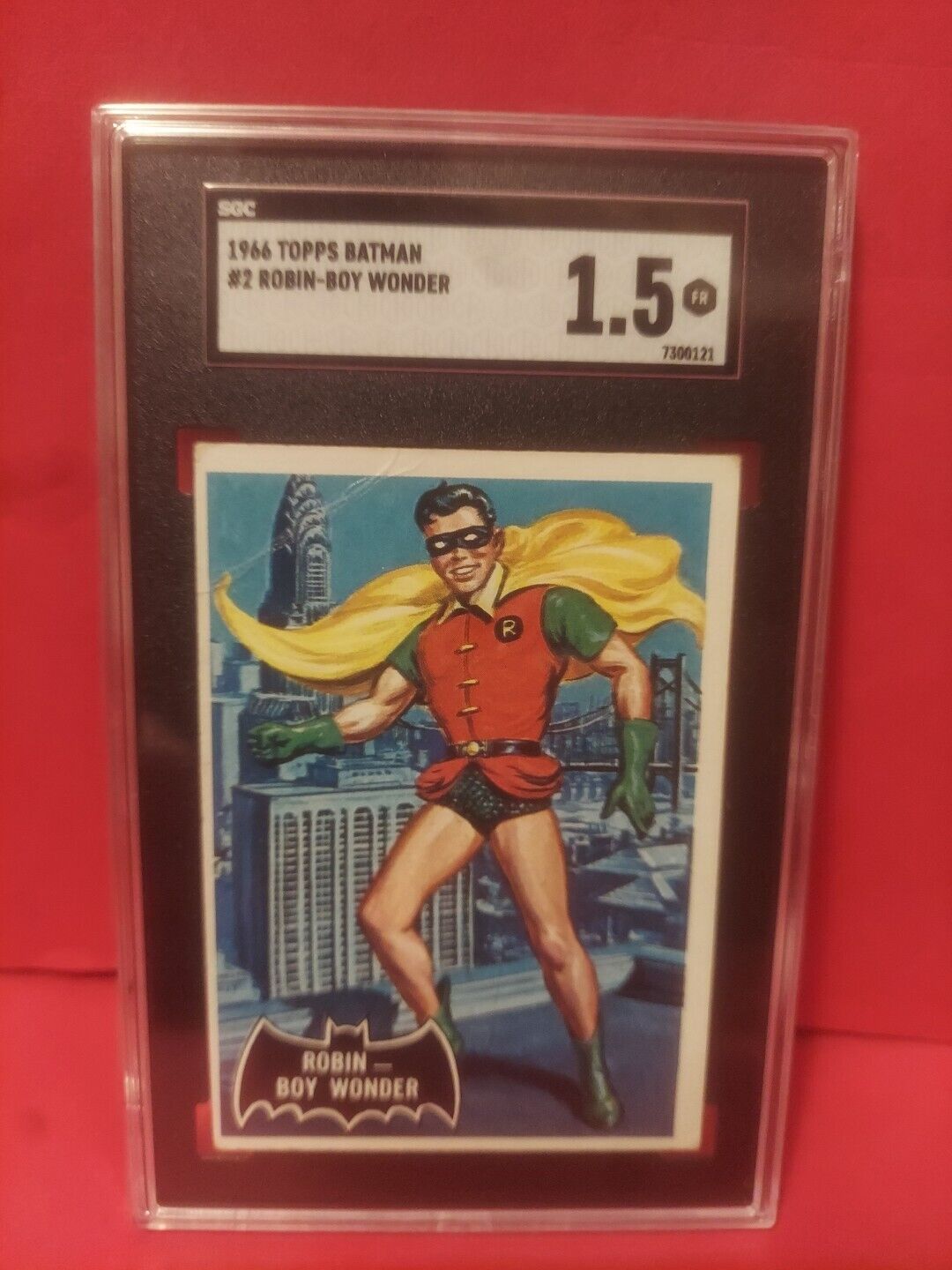  1966 Batman #2 Robin-Boy Wonder SGC 1.5 EX-MT
