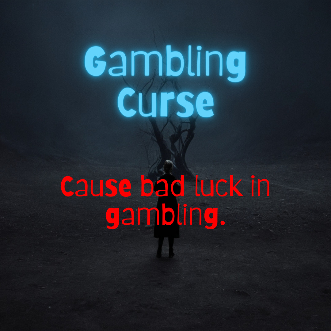 Black Magic Gambling Curse - Bring Unending Bad Luck in Gambling