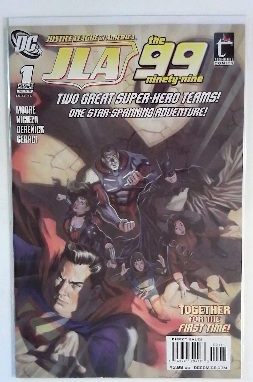 JLA The 99 #1 DC Comics (2010) NM- 1st Print Comic Book