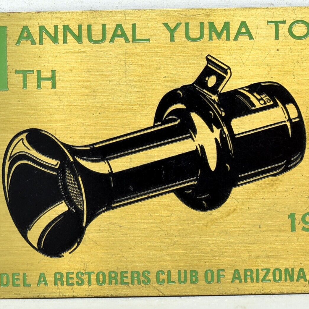 1968 Ford Model A Restorer Club MARC Antique Car Meet Yuma Tour Arizona