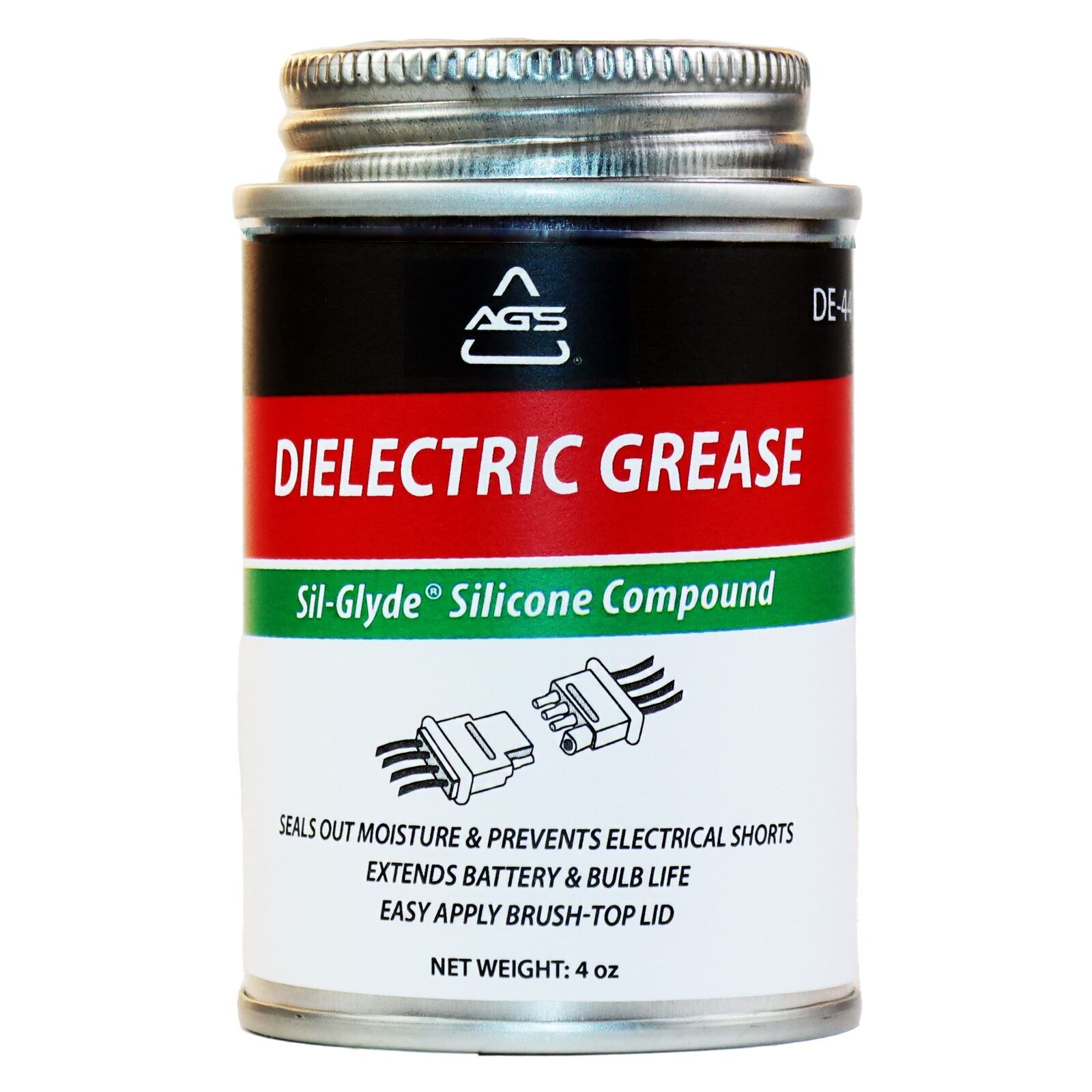 Brush Top Can Dielectric Silicone Grease Compound for All Electrical Componen...