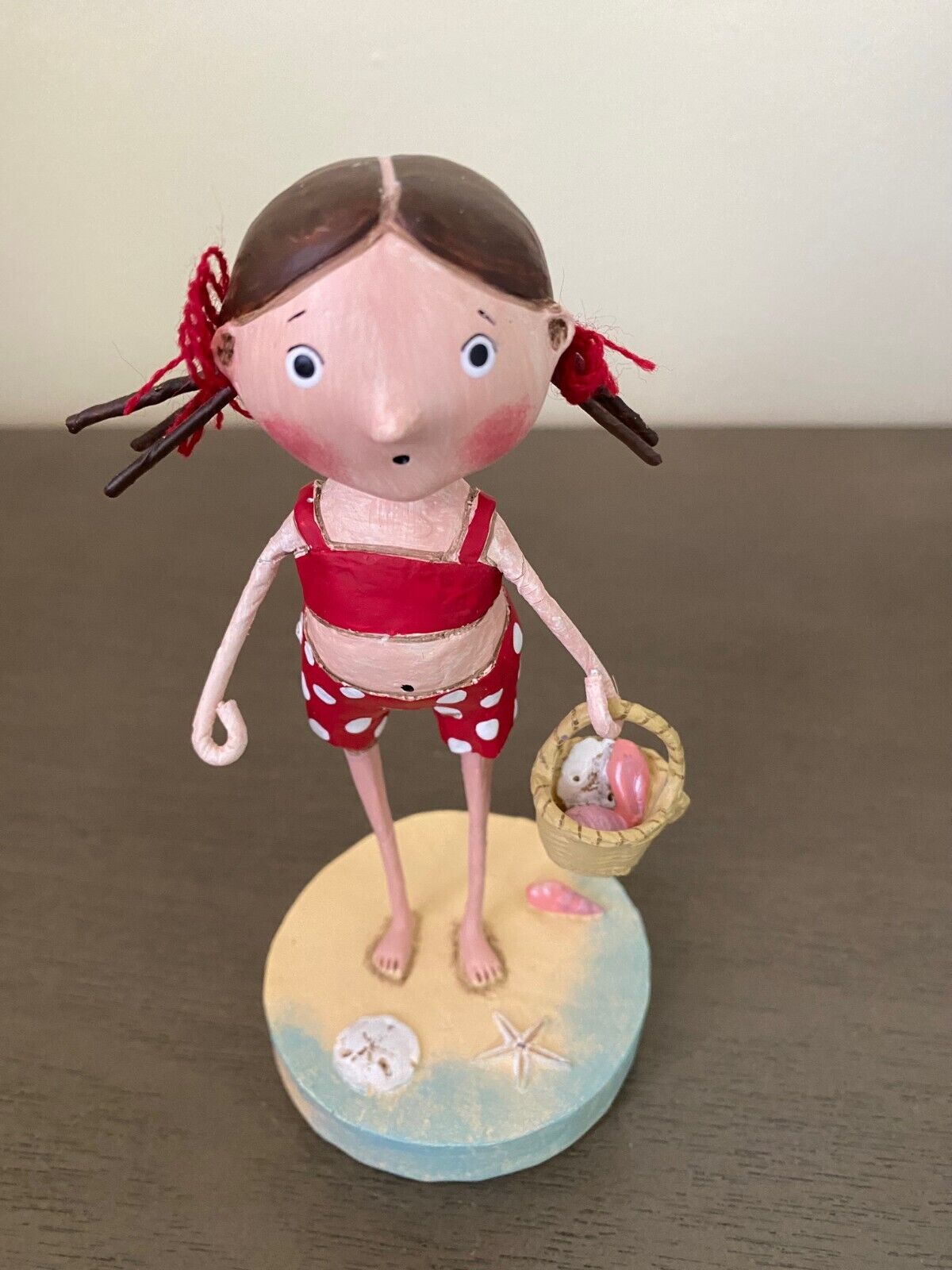 Lori Mitchell Shelly Sells Seashells Figurine