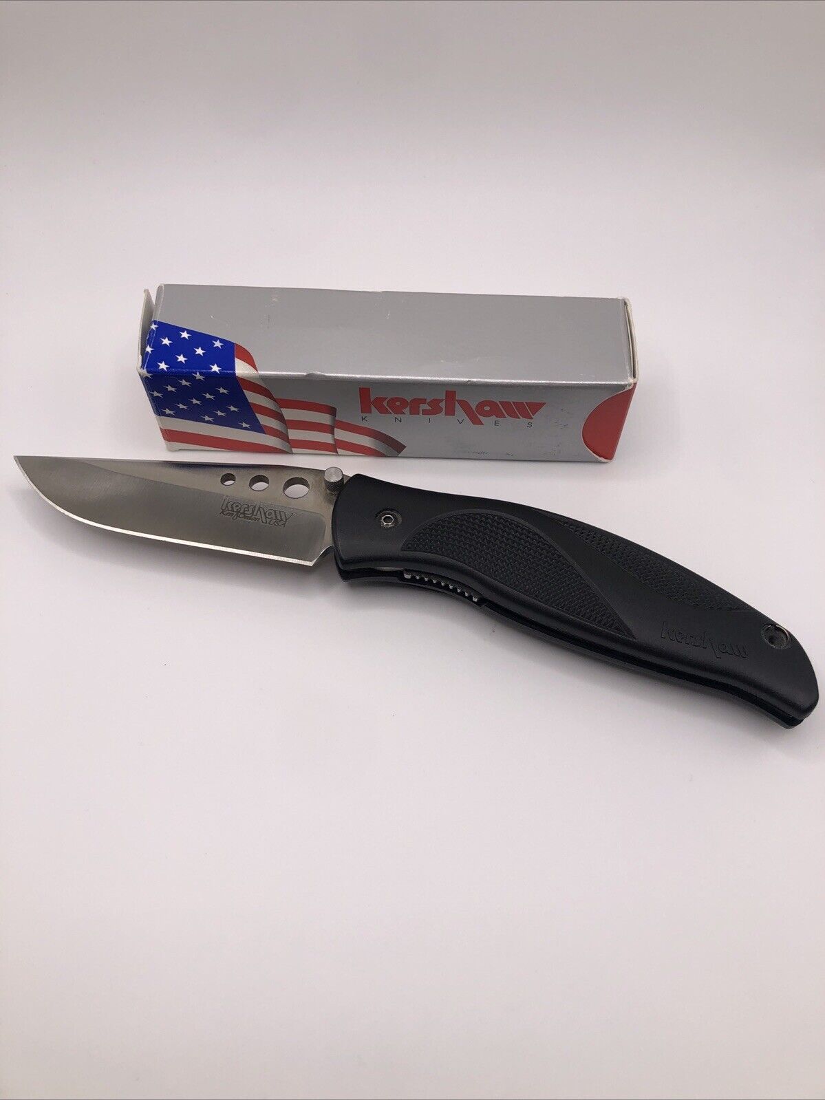 Kershaw Whirlwind 1560 Ken Onion USA Assisted Open Knife Discontinued - 13-11