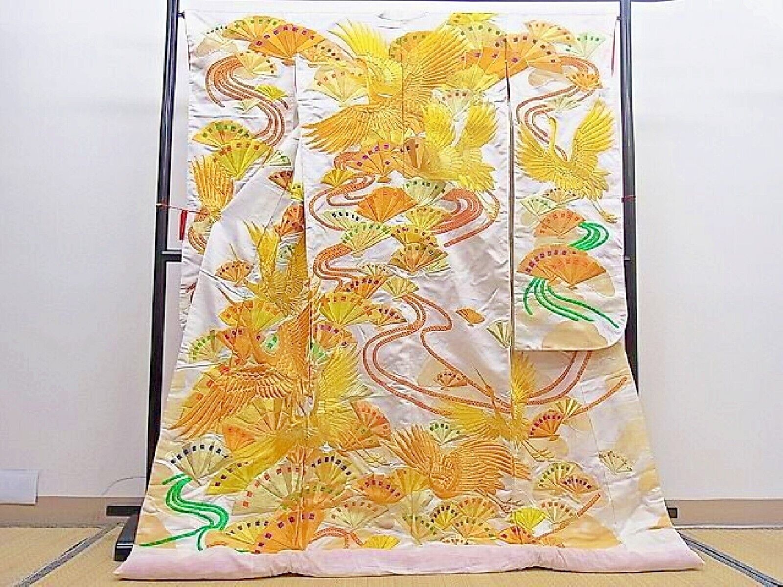 Japanese Kimono Uchikake Wedding Pure Silk japan 1680
