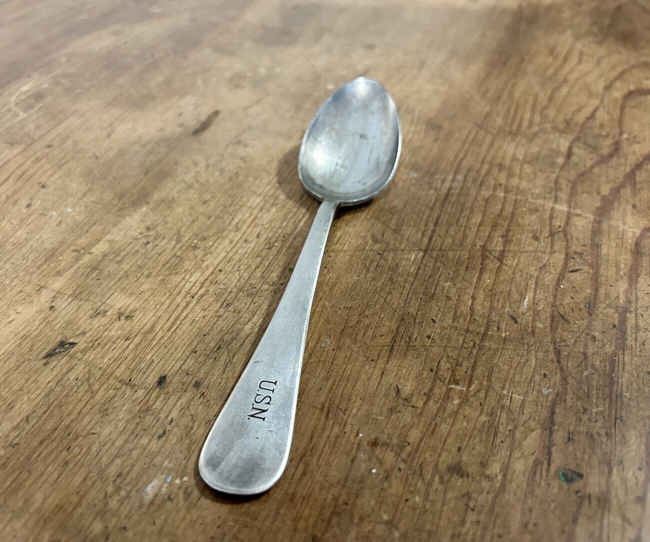 Vintage U.S.N Spoon US NAVY 7 1/4”