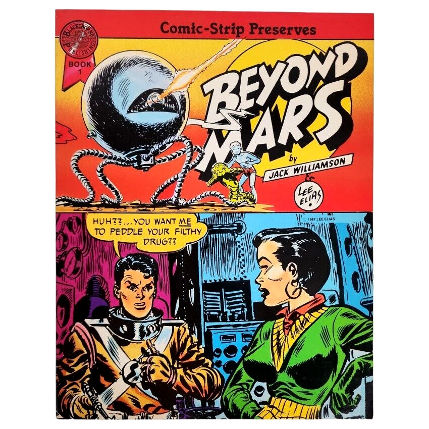 Beyond Mars #1 Jack Williamson Lee Elias Blackthorne 1987 Comic Strips Vintage