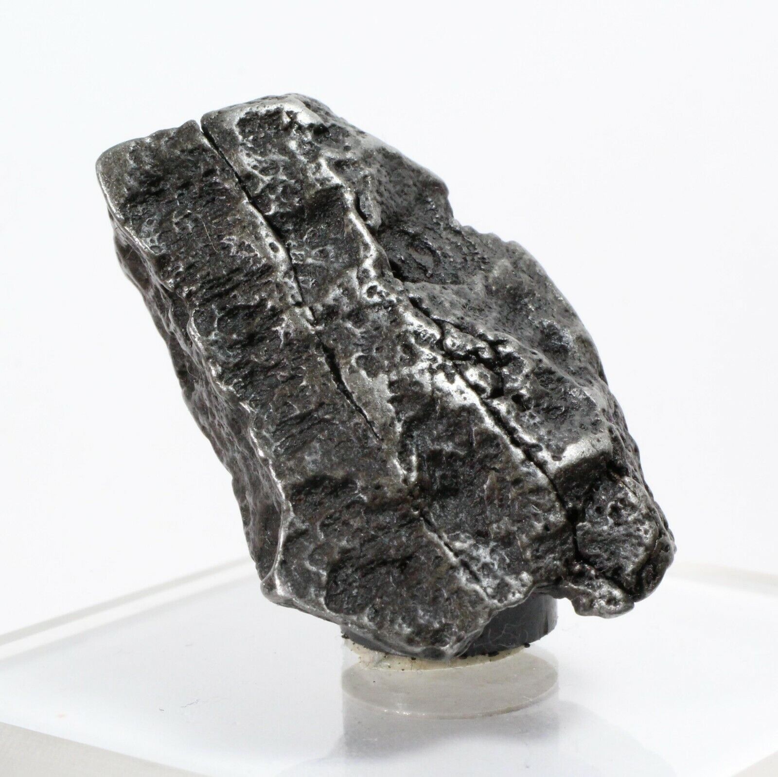 55.78 Gram Agoudal Meteorite Iron Crystal Imilchil IIAB Morocco Hexahedrite B28