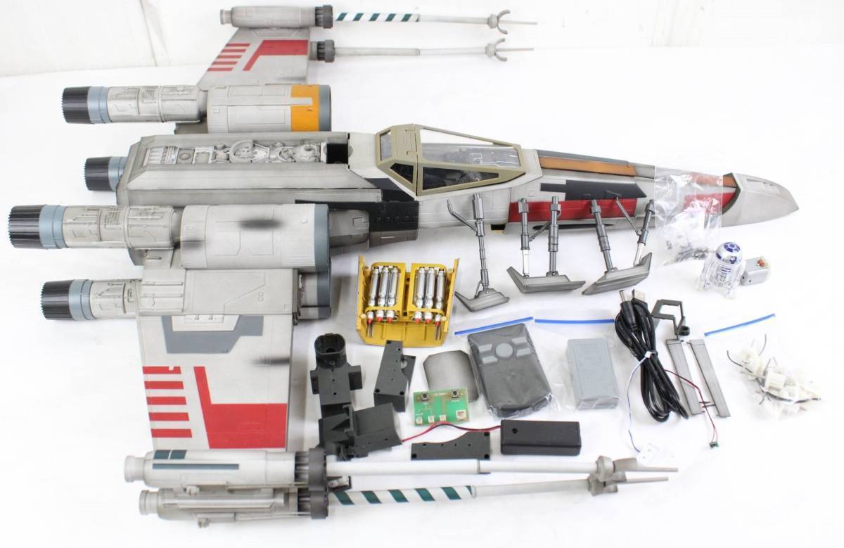 Deagostini Star Wars 1:18 scale X-Wing Full Kit Compleat Set Finished product