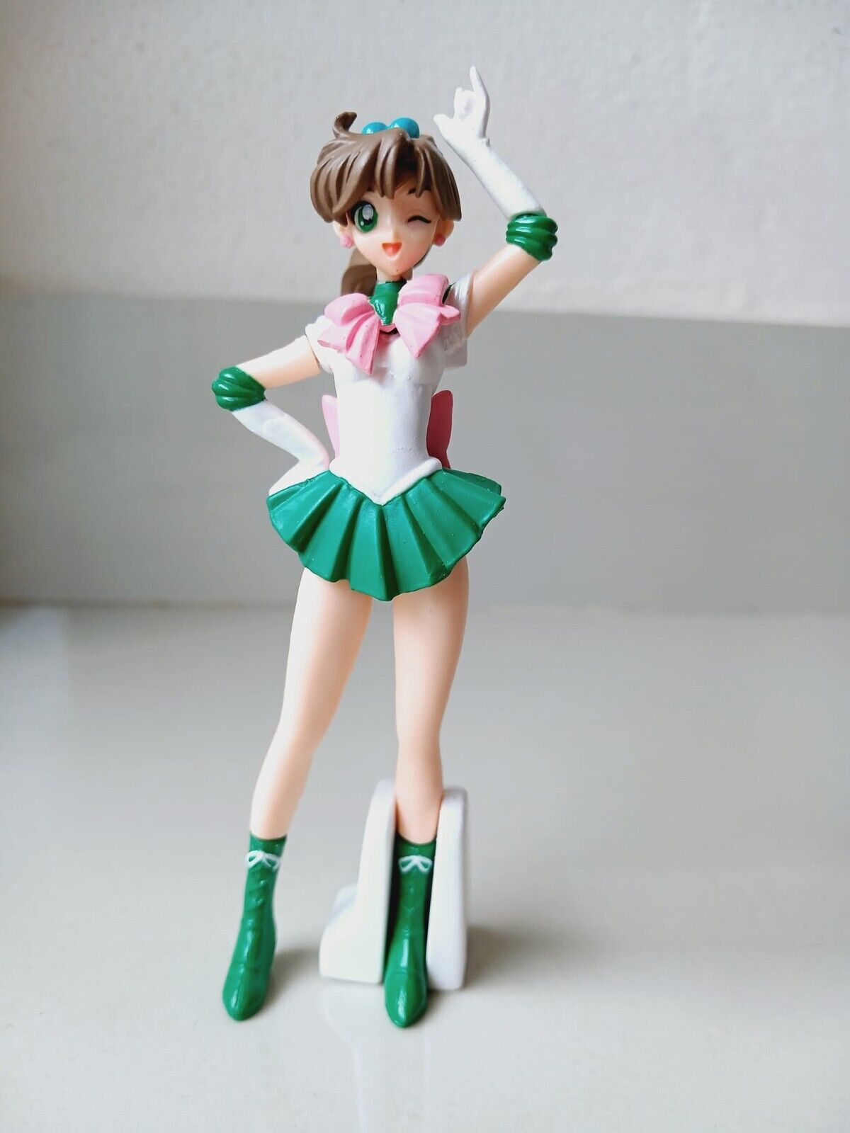 Anime Sailor Moon Sailor Jupiter Makoto Kino HGIF Figure Model BANDAI