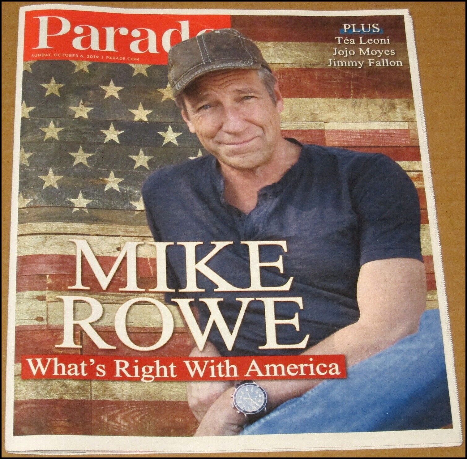 10/6/2019 Parade Newspaper Magazine Mike Rowe Returning the Favor Facebook Oct 6