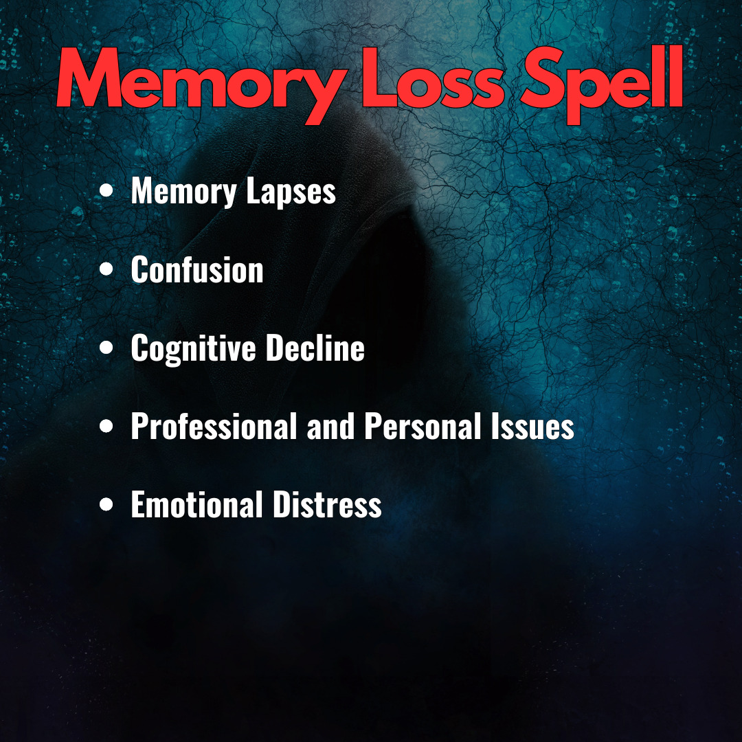 Memory Loss Spell - Cause Forgetfulness | Real Black Magic Amnesia Curse