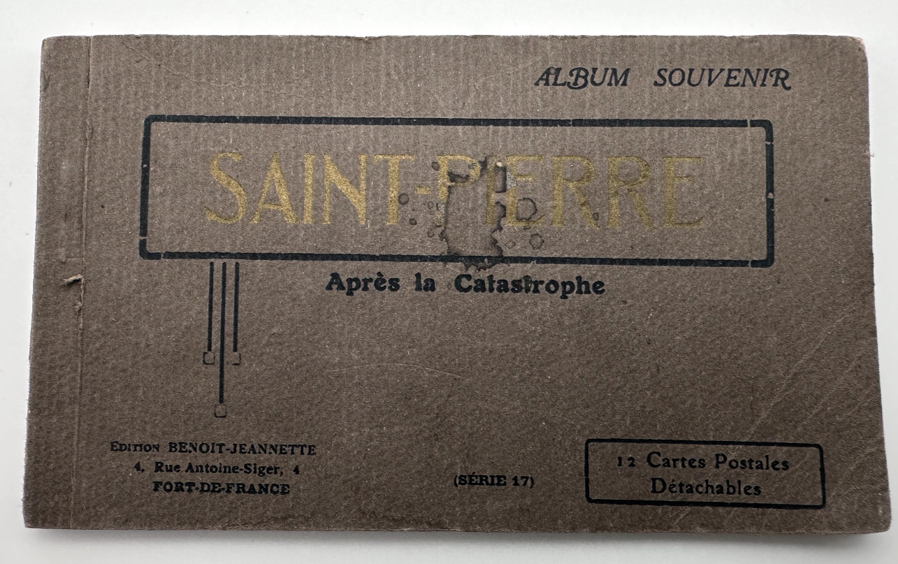 1902 MOUNT PELEE ERUPTION POSTCARDS OF SAINT-PIERRE, MARTINIQUE DESTRUCTION - 12