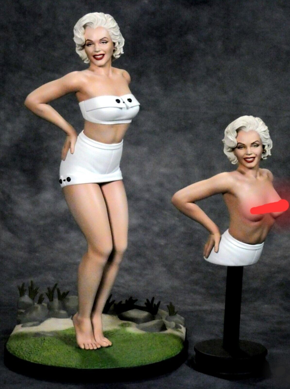 Marilyn Monroe Playboy Sexy 1/6 Custom Statue Realistic One of a Kind+ Sideshow