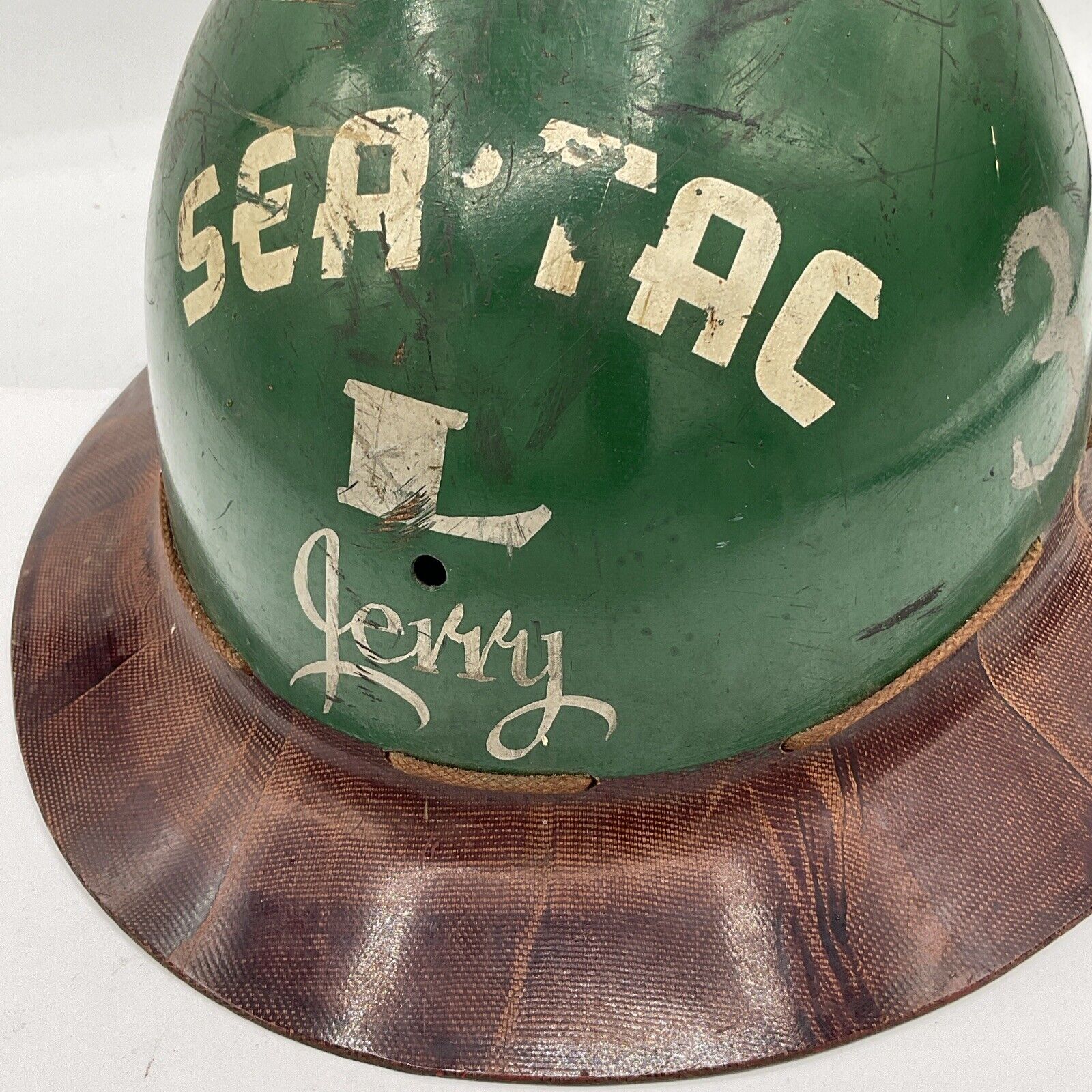 Sea-Tac Mine Safety Hat Helmet Type K MSA Skullgard Size 7 1/4 Washington USA