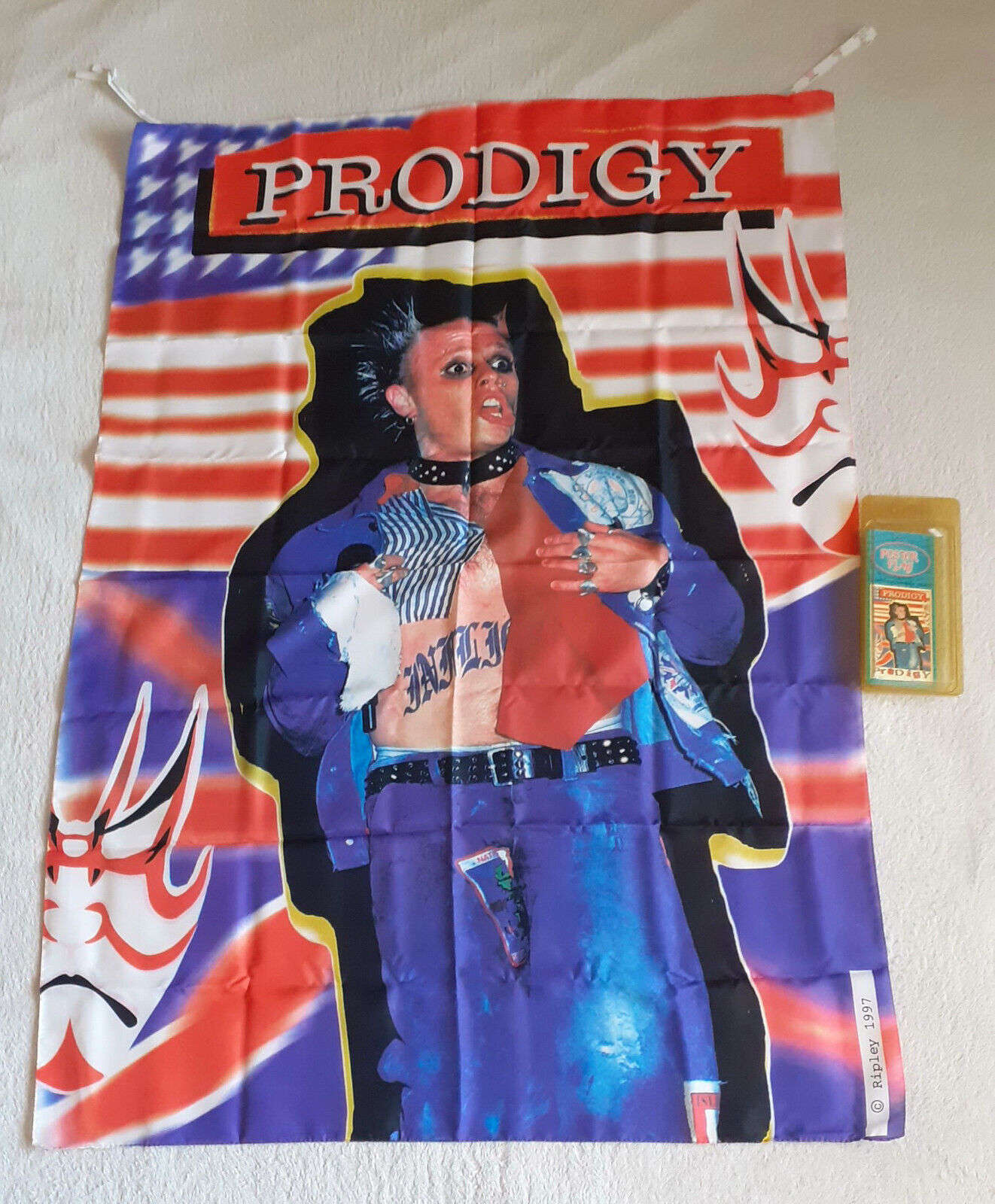 The Prodigy Keith Flint Poster Flag 1997