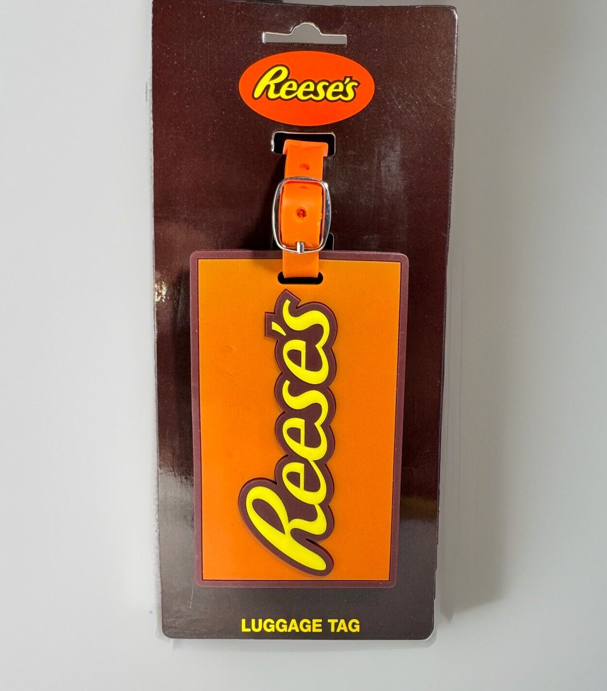Hershey's Chocolate World Reese’s Luggage Tag Brand New With Tags NWT