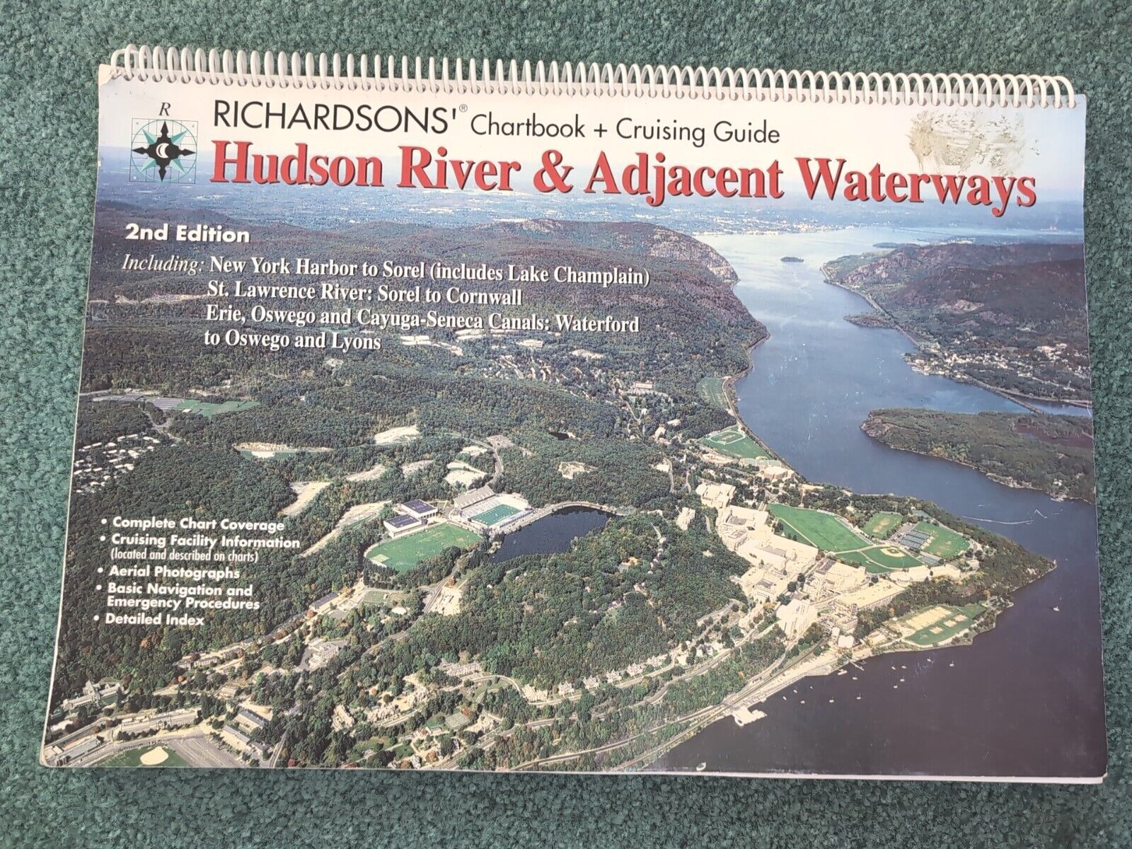 Richardson's chart book & cruising guides Hudson River & adjacent Waterways