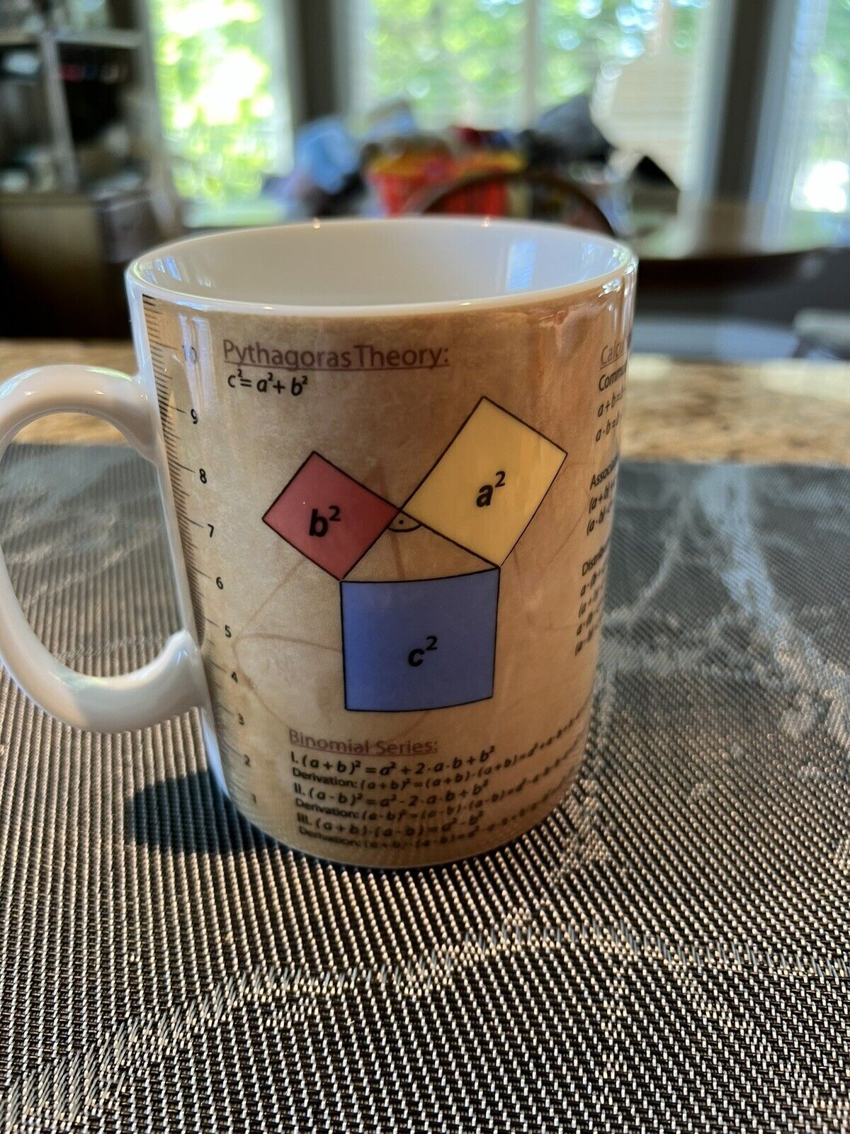 Konitz Mathematics Formulas Ceramic 15 Ounce Coffee Mug Science Math New