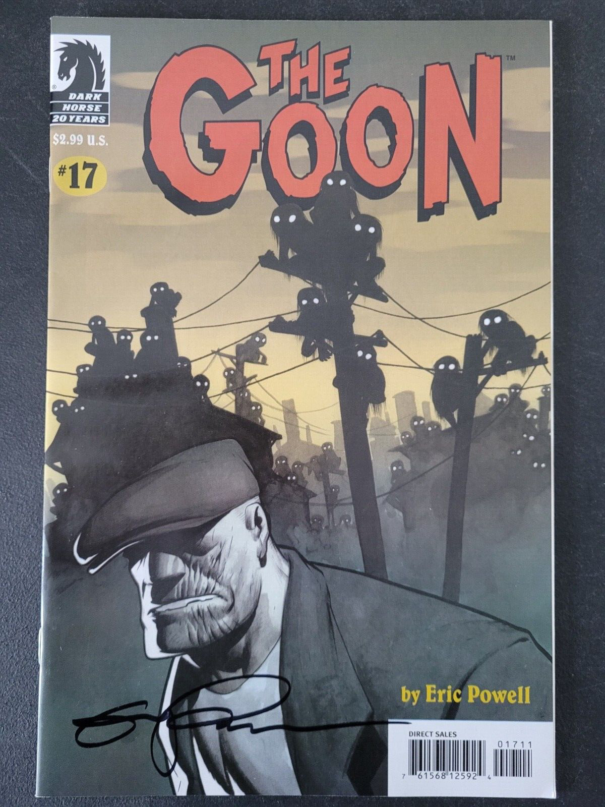 THE GOON #17 (2006) DARK HORSE COMICS AUTOGRAPHED/SIGNED By ERIC POWELL
