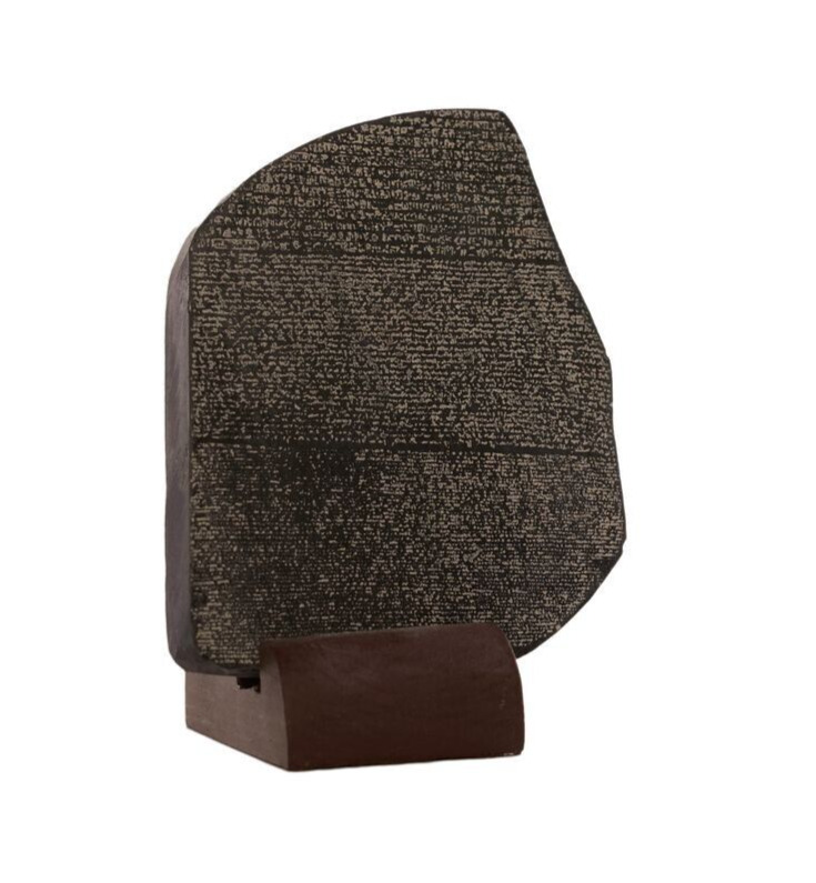 THE ROSETTA STONE (SMALL SIZE), Handmade, Museum Reproduction With Certificate