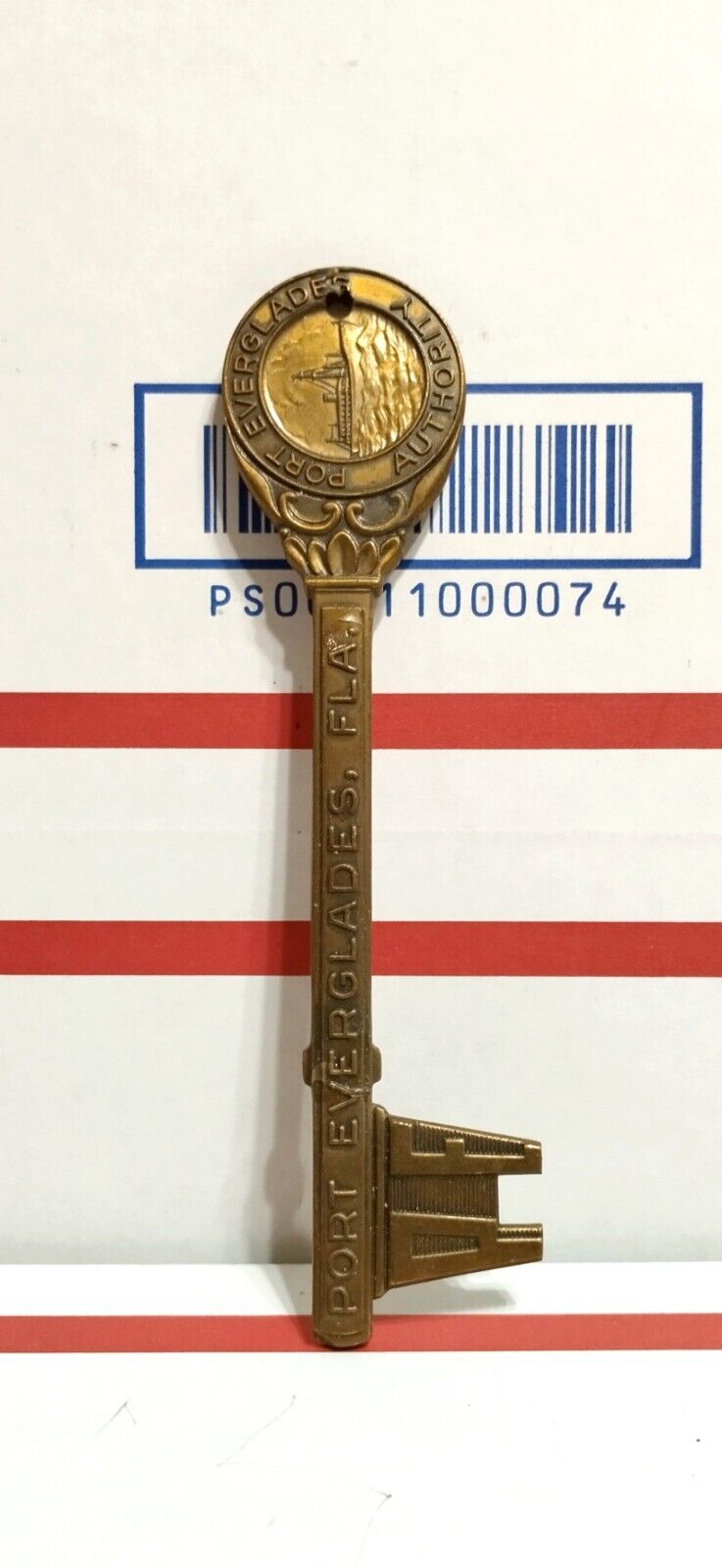 Vintage Key To The City Port Everglades FL 