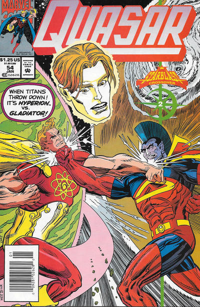 Quasar #54 (Newsstand) FN; Marvel | Starblast 2 Hyperion - we combine shipping