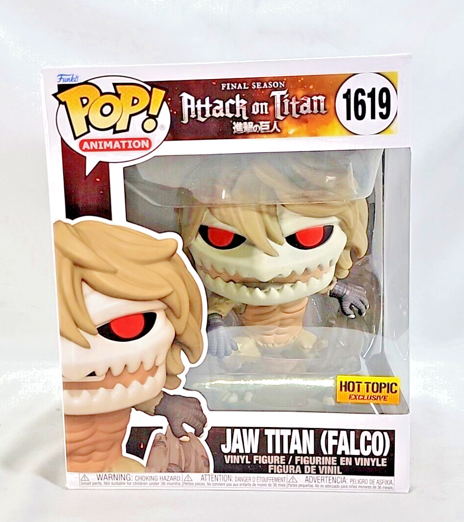 ✨️Funko POP Attack On Titan Jaw Titan Falco Hot Topic Exclusive #1619✅️IN HAND✅