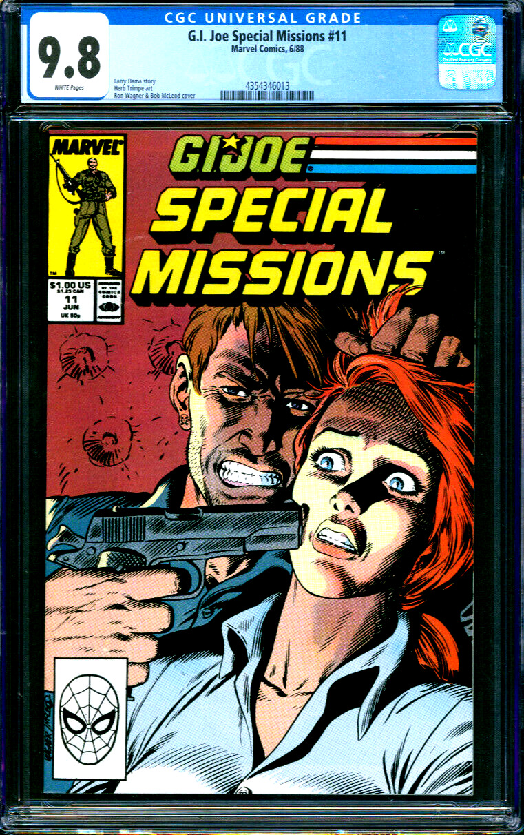 GI Joe Special Mission #11 Marvel Comics 1988 CGC 9.8