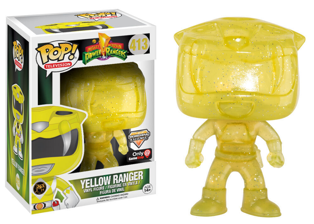 Funko Pop Vinyl: Power Rangers - Yellow Ranger (Teleporting) - GameStop...