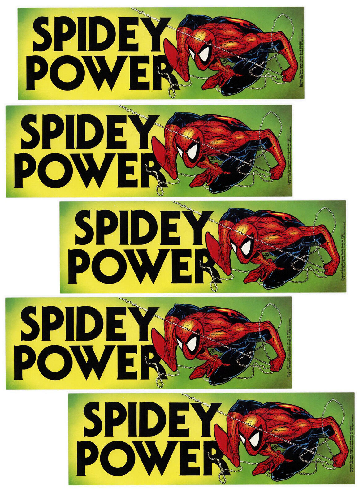 SPIDEY POWER - Group of FIVE - 11