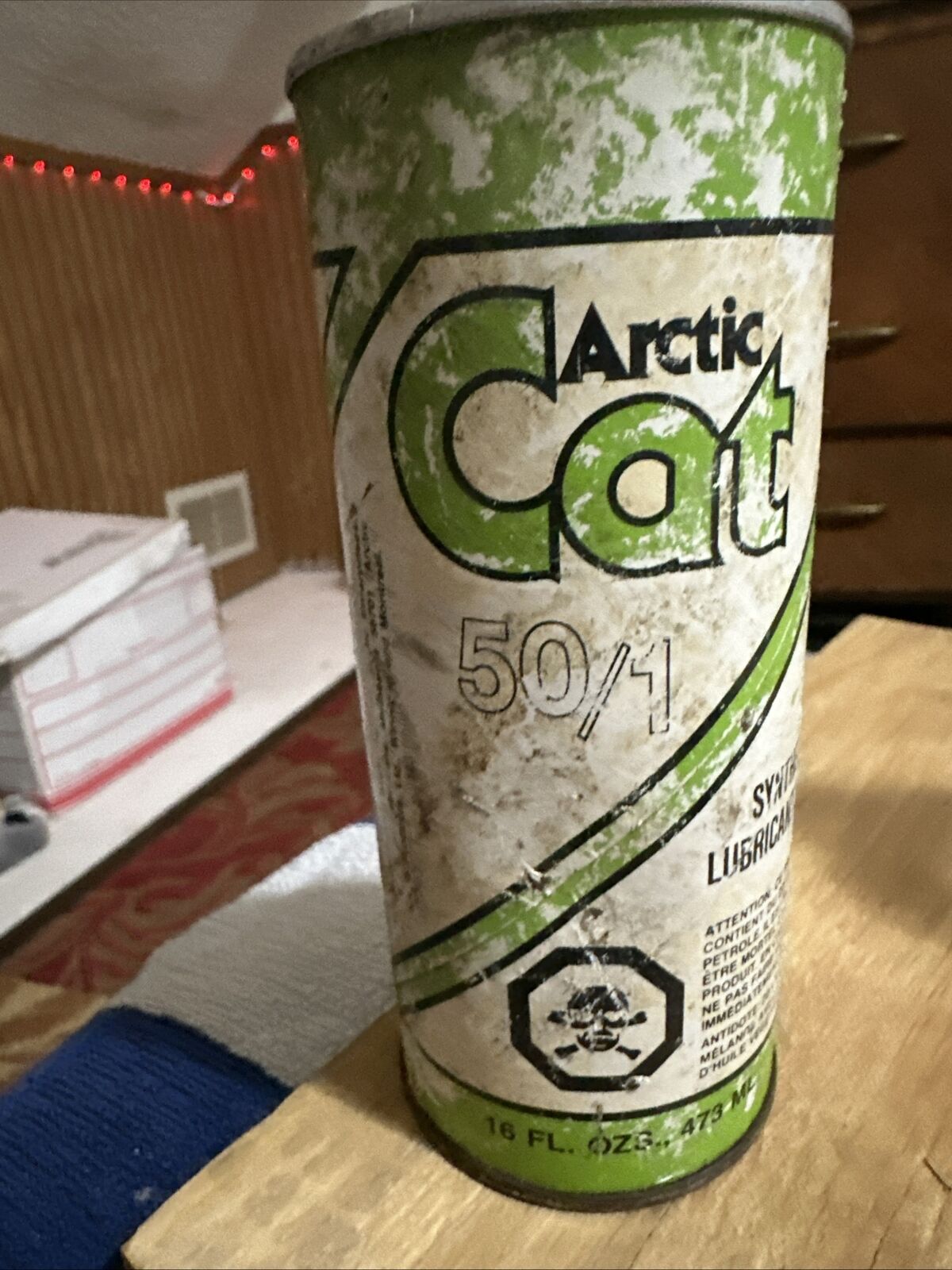 Vintage Artic Cat Spirit Synthetic Lubricant 