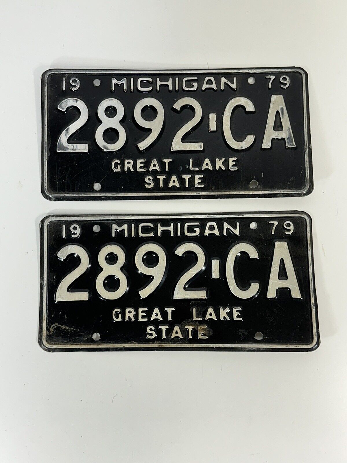 Vintage 1979 Michigan License Plate ~ \