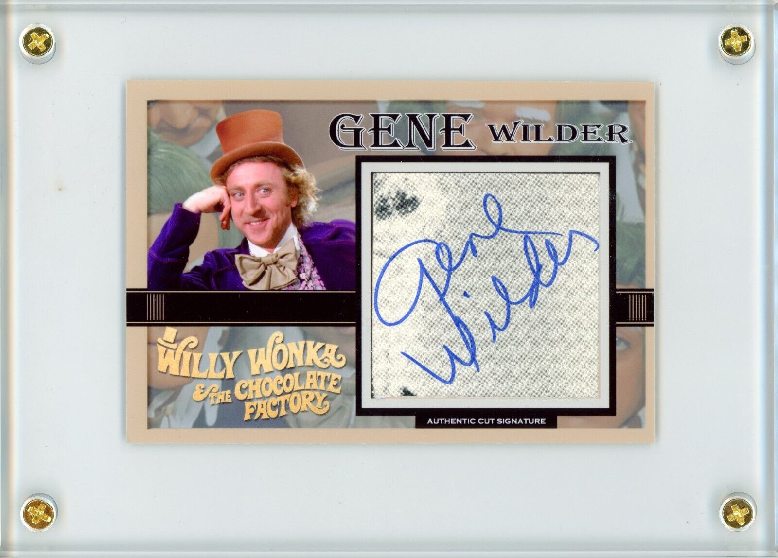 Gene Wilder ~ Signed Autographed Willy Wonka Trading Card ~ JSA LOA