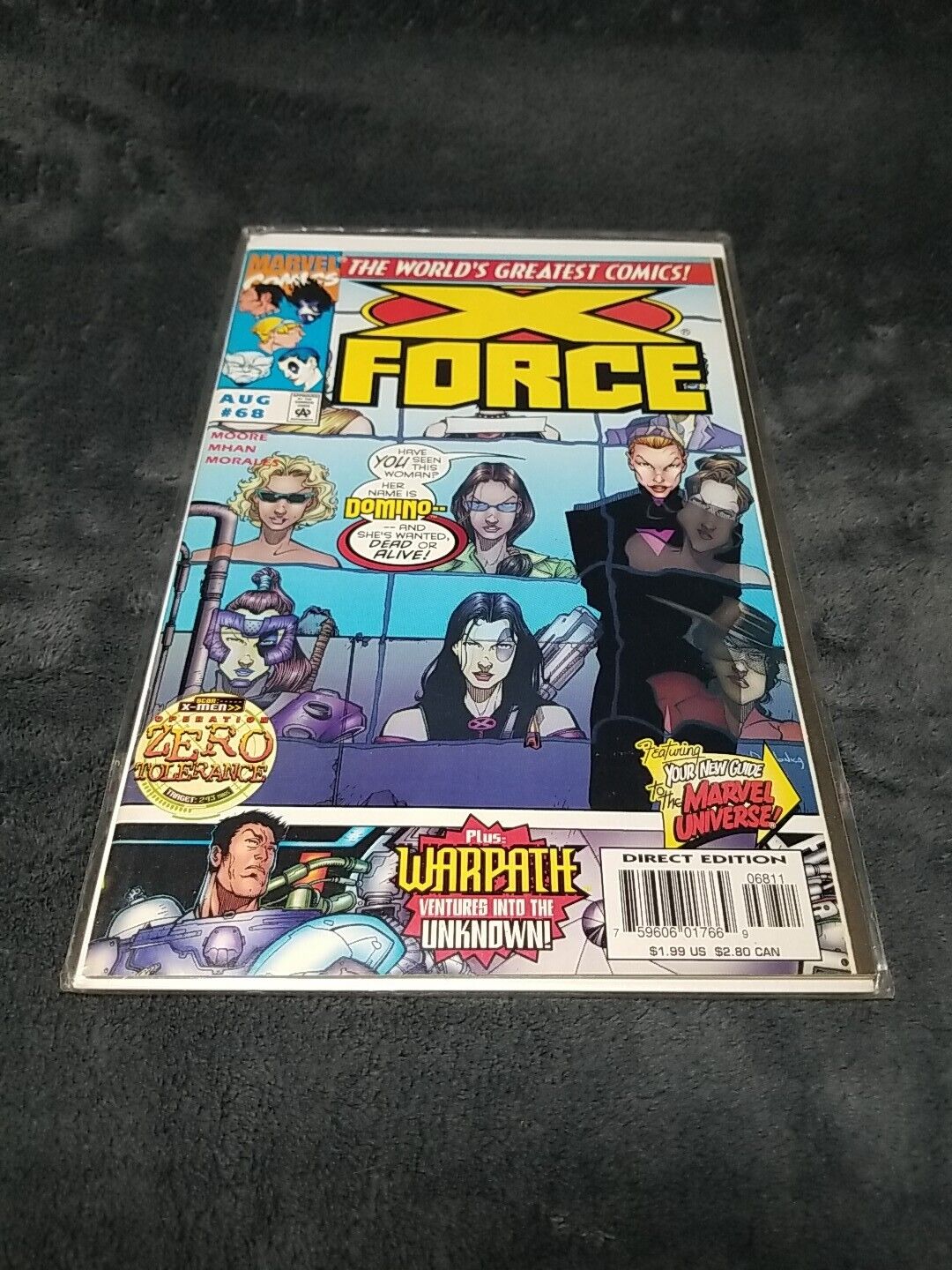 X-Force #68 VF; Marvel 1997 | Operation Zero Tolerance
