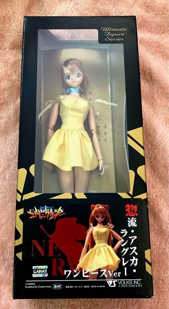 VOLKS Evangelion Asuka Ultimate Figure Series 1/6 Doll Yellow Dress Ver