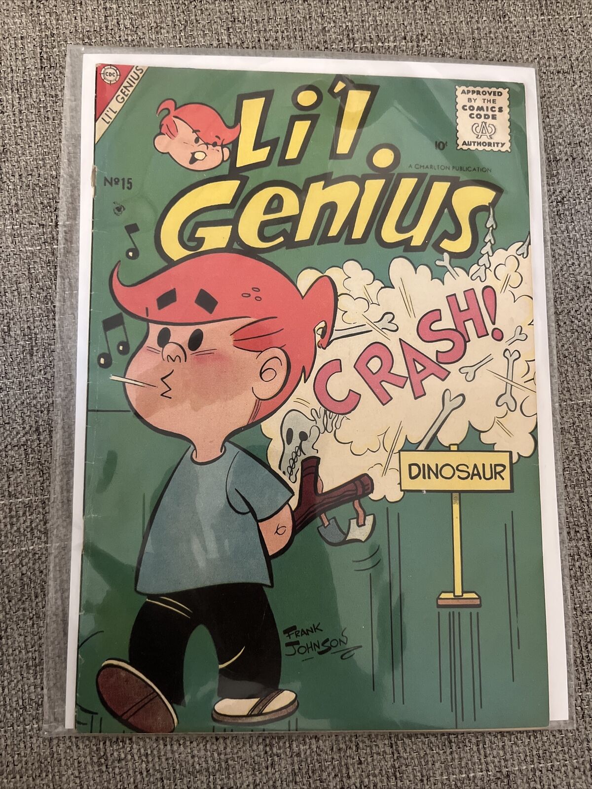 Li'l Genius #15  1957 - Charlton - CDC Comic Book