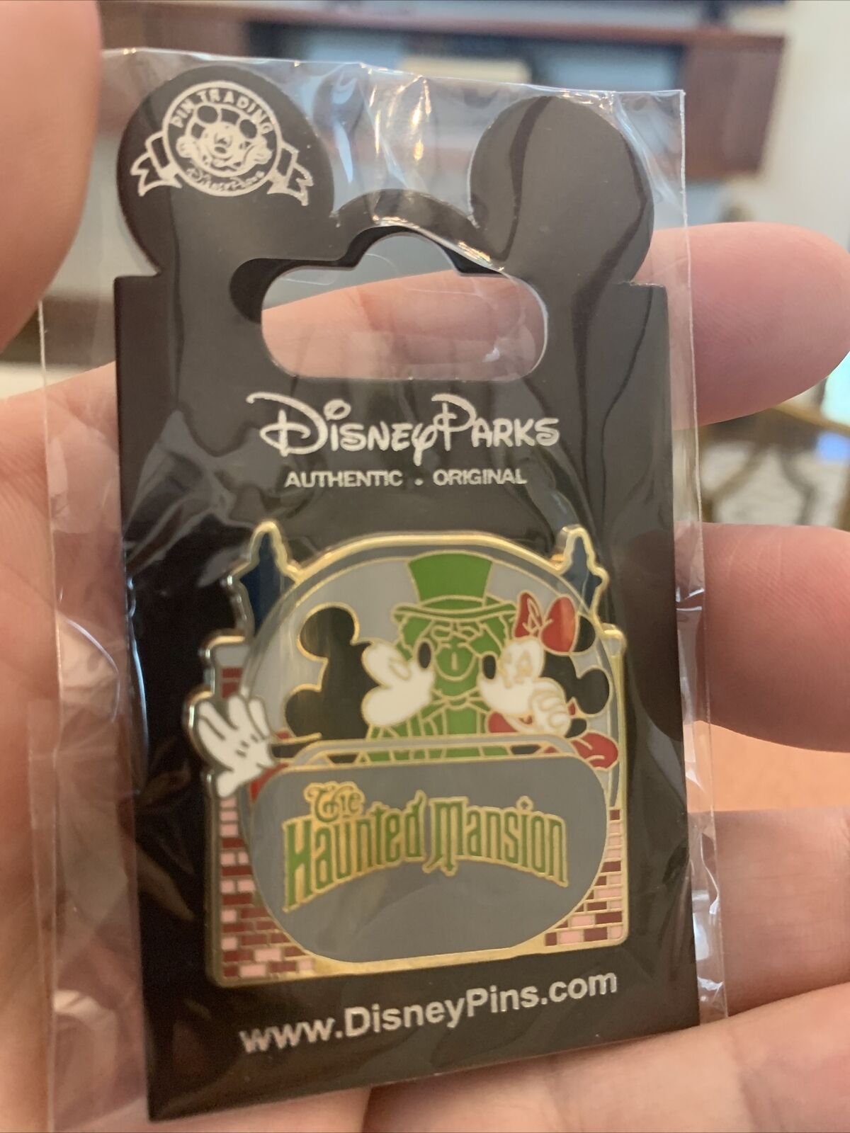 🔥🔥Disney The Haunted Mansion with Mickey and Minnie Pin