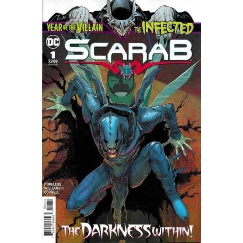 Infected: Scarab #1 in Near Mint + condition.  comics [b}