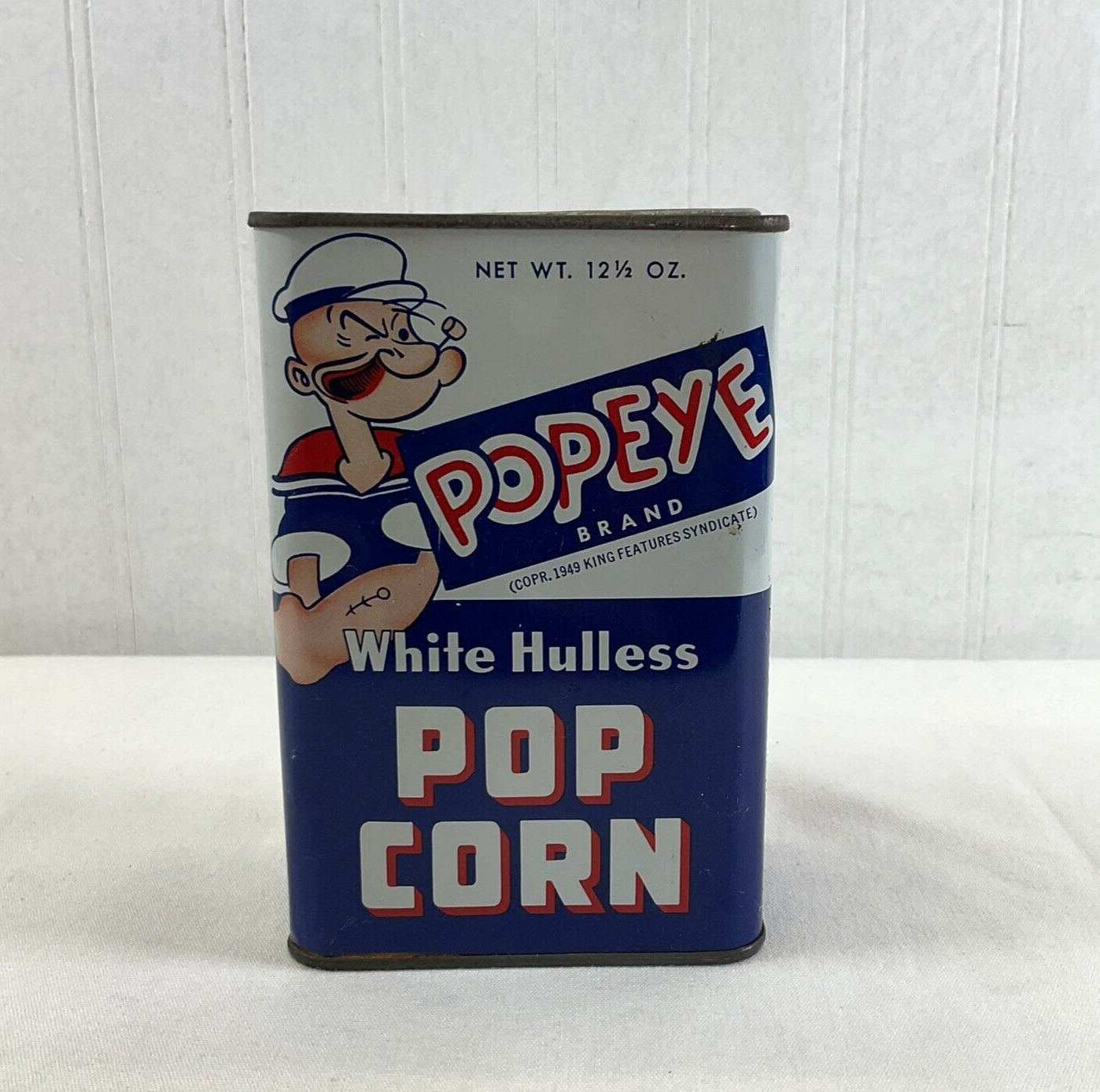 Vintage Popeyes Popcorn Tin | Collectible